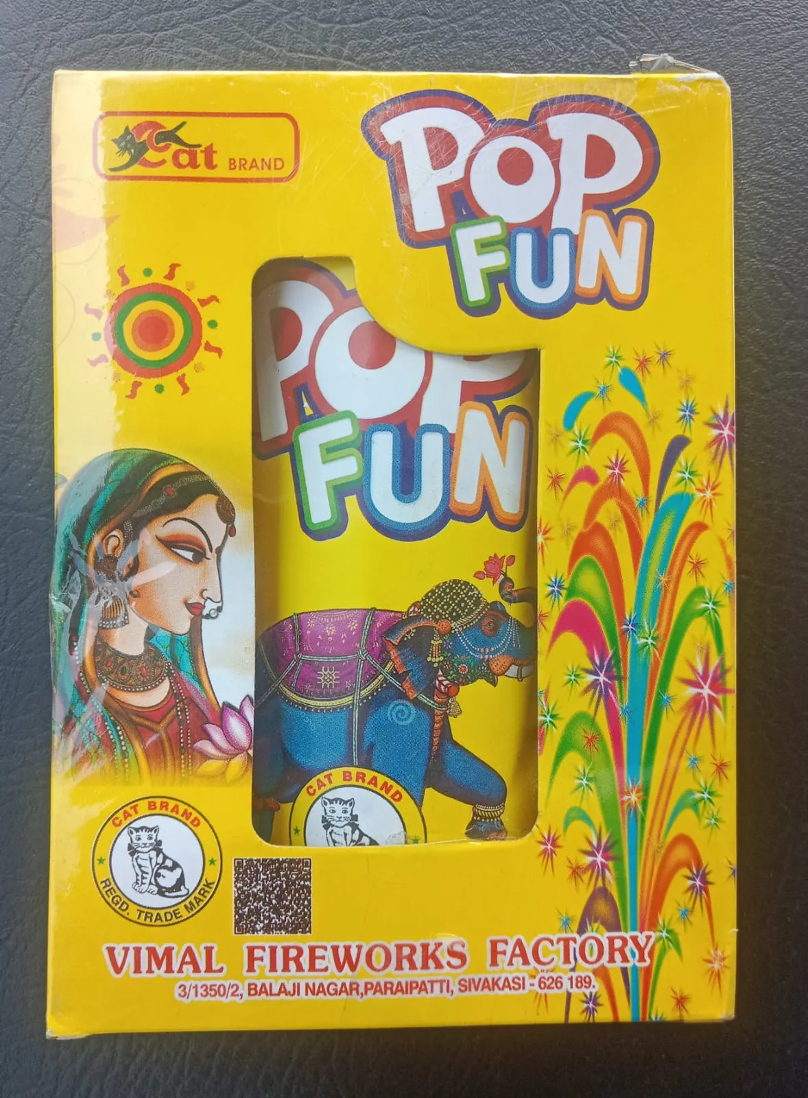 STAR SHOW CRACKLING, POP FUN, GREEN CITY, RED MELA   (1 PCS)