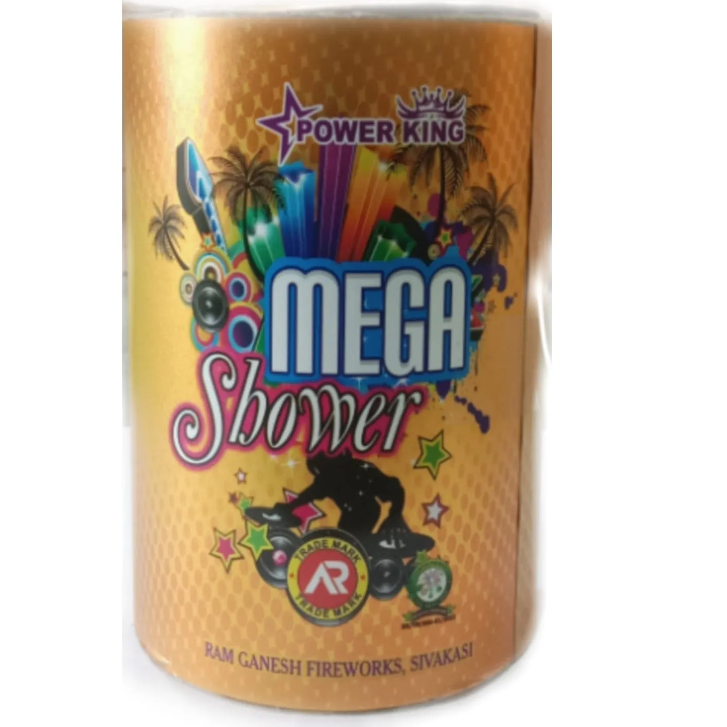 6'' MEGA SHOWER  FOUNTAIN (1 PCS)